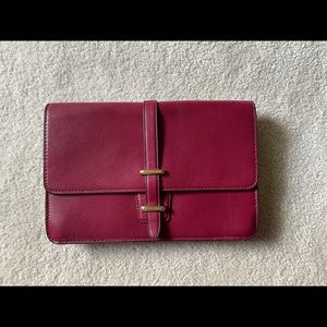 Coach Crossbody Bag in Rich Burgundy